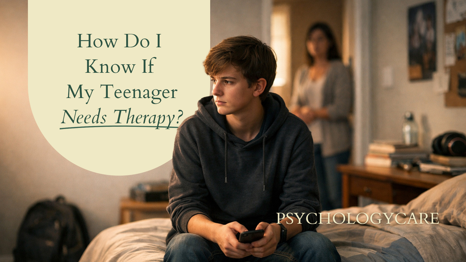 teenager needing therapy